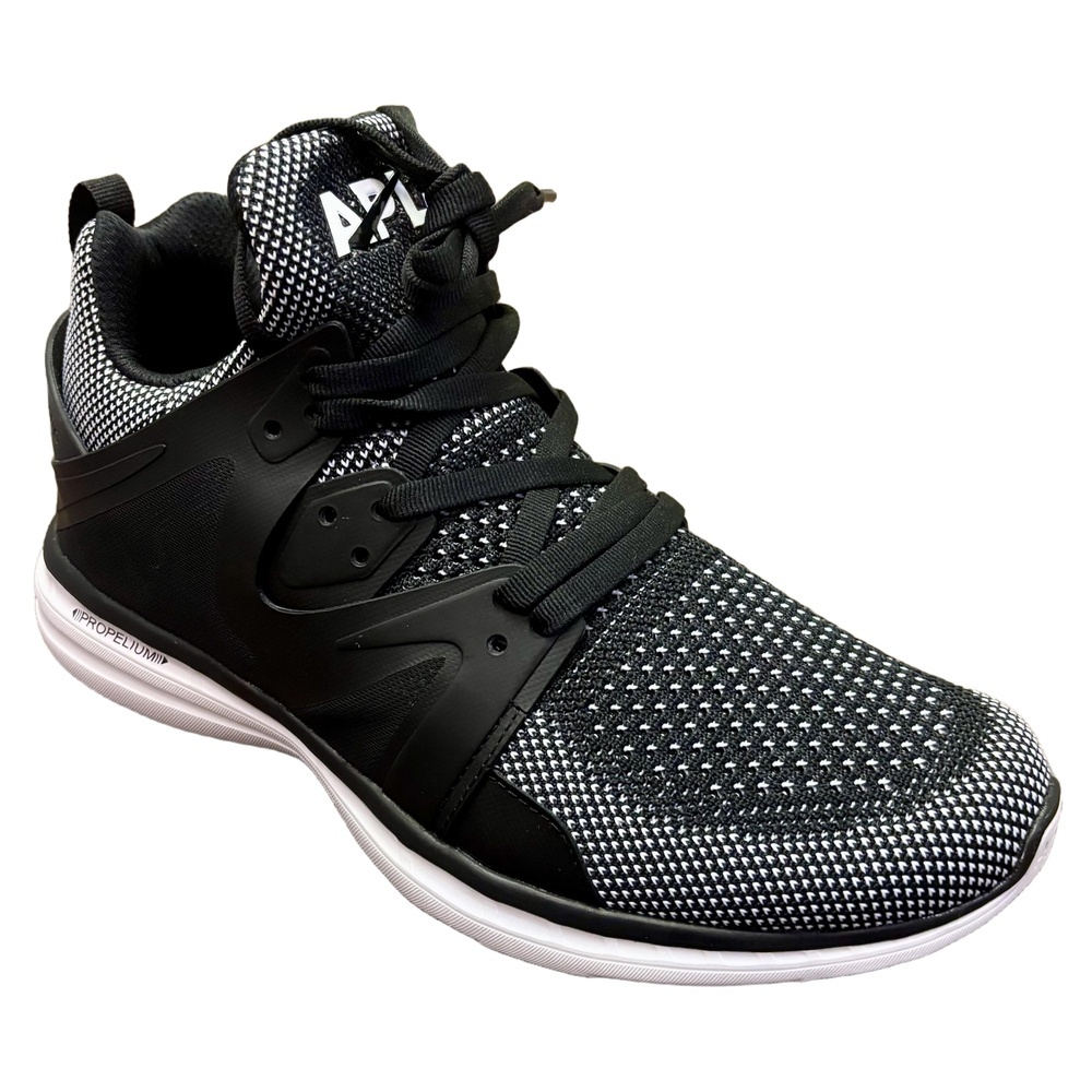 NWT APL Ascend Black White Lace Up Athletic Shoes Trainer Sneakers Women Size 11